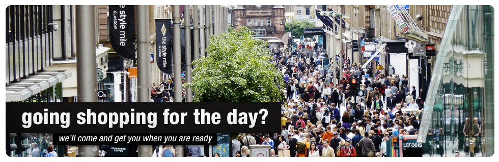 Glasgow Shopping taxi