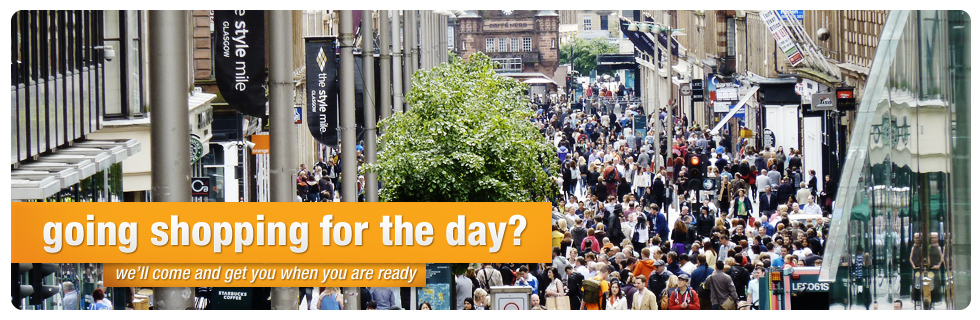 Glasgow Shopping taxi